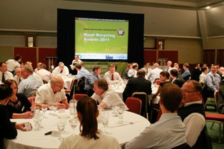 The Wood Recycling Awards were presented following a three-course lunch